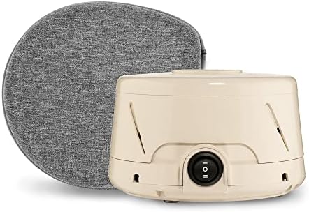 Yogasleep Dohm Classic (Tan) White Noise Machine + Travel Case, Sound Machine, Soothing Natural Sound from a Real Fan, Noise Cancelling, Sleep Therapy, Office Privacy, Travel by Unknown