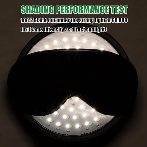 Sleep Mask for Women and Men 2 Pcs Eye Mask for Sleeping - Image 3
