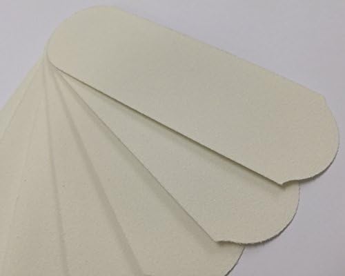 120 GRIT Stainless Steel Pedicure File Refill Pads, 60 Count (120 GRIT White) - Image 3