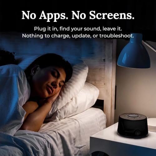 Yogasleep Dohm Classic (Black) The Original White Noise Machine, Soothing Natural Sound from a Real Fan, Noise Cancelling for Office Privacy, Travel & Meditation, Sleep Therapy for Adults & Baby - Image 6