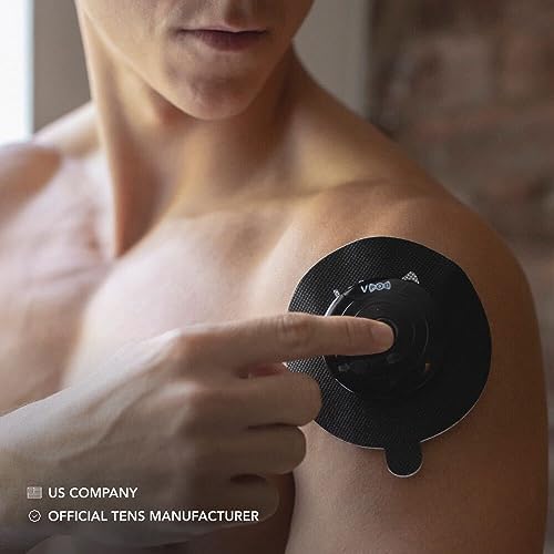 VPOD Single Wireless TENS Unit - EMS Muscle Stimulator for Pain Relief Therapy, 24 Modes - TENS Massager Electric Stimulation Machine for Nerve and Back Pain - Image 3