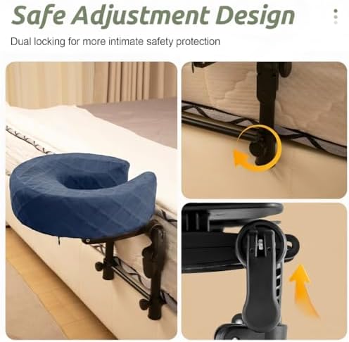 Massage Headrest for Bed, Head Holder & Face Cradle with Face Down Pillow - Image 6
