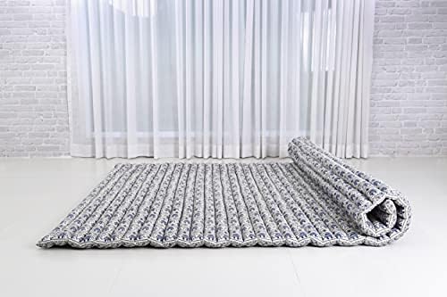Leewadee Extra Wide Thai Roll Mat 75 x 57 inches Kapok Firm - Image 3