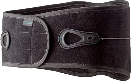 ASPEN Lumbar Support Back Brace, Patented Pulley System for Targeted Compression, Braces for Lower Back Pain Relief, for Men & Women, X-Small 21"-27" - Image 4