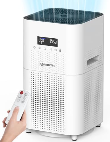 DAYETTE Air Purifiers for Home Large Room up to 3000 Sq Ft, H14 HEPA Filter by Dayette