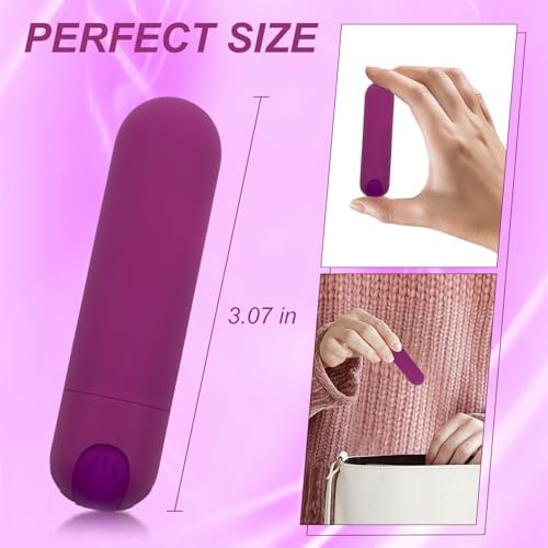 Massage Gun Deep Tissue, Handheld Electric Muscle Massager, High Intensity Percussion Massage Device for Pain Relief with 10 Speed (Purple) - Image 4