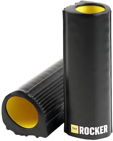 TRX Training Rocker Myofascial Release Roller, Neck and Back Massage Roller for Muscles, Round Foam Roller for Stretching and Postworkout Use, 13 Inches by TRXTRAINING