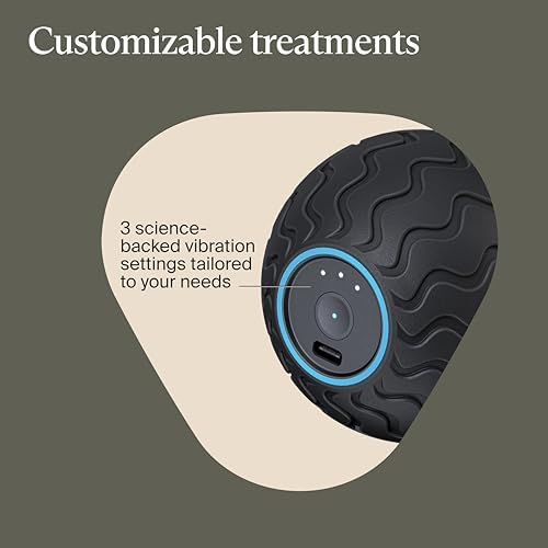 Therabody WaveSolo - Handheld Bluetooth Enabled Massage Device, Ultra Portable Vibration Therapy Ball w/QuietRoll Technology & 3 Customizable Vibration Frequencies - Image 5