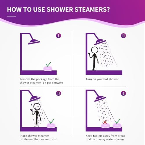 Shower Steamers Aromatherapy Gifts for Women&Men, 18-Pack Organic Eucalyptus Lavender Mint Essential Oil Shower Bombs, Self Care Stress Relief Birthday or Appreciation Gifts for Mom/Dad/Wife/Friends - Image 6