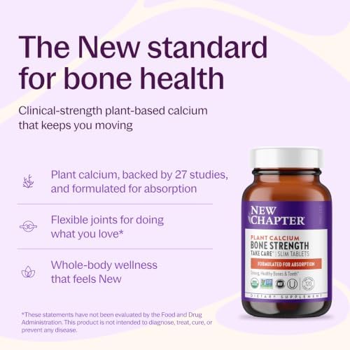 New Chapter Bone Strength Take Care Supplement, 120 Slim Tablets - Image 2