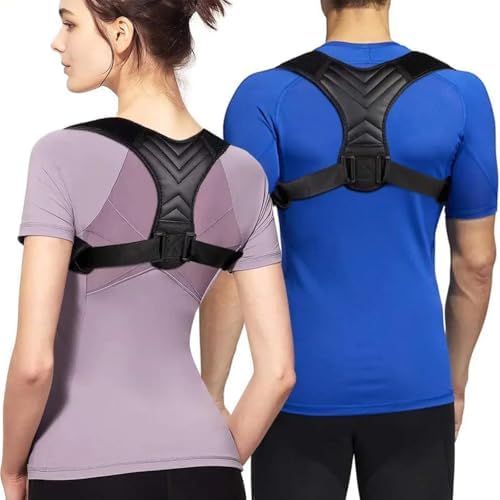 Posture Corrector for Women, Back Straightener for Men, Upper Back Support Brace, Adjustable Shoulder Corrector for Improving Back and Neck Posture Relief Pain by Reatowrol