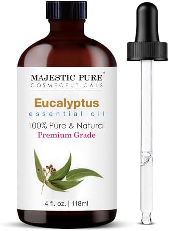Majestic Pure Eucalyptus Essential Oil for Diffuser - 4 Fl Oz by BeautyandPersonalCare