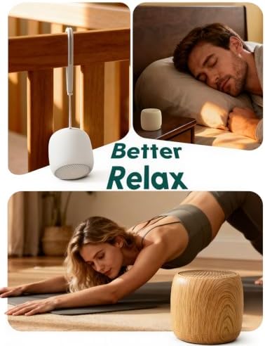 Babelio White Noise Sound Machine (Pocket Mini Pro) | 1000mAh Large Battery, 25 Non-looping Sounds for Adults, Kids & Babies, Timer, Memory Function, Pocket-Sized & Travel Essentials, White 2 Pack - Image 6