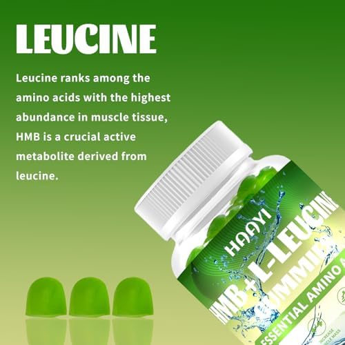 HMB and L-Leucine Gummies, Apple Flavor, 3000mg, 90 Gummies - Image 7