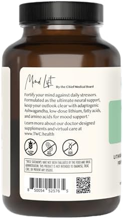 Mind Lift – Lithium, Ashwagandha, DHA & GABA for Mood & Stress, 120ct - Image 2