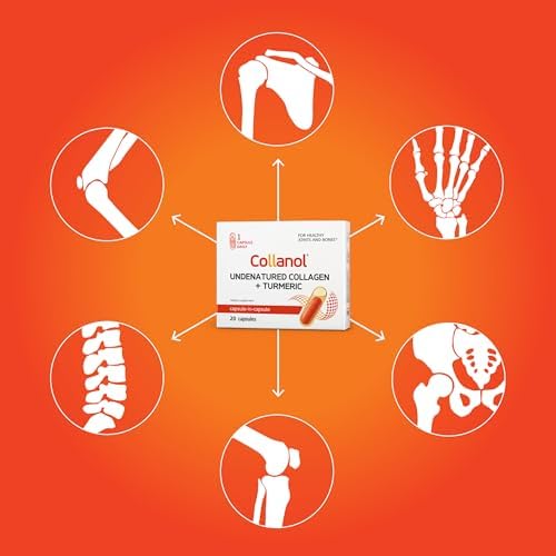 Collanol - Innovation in The Care of Healthy Joints – Liquid Formula in a Double Capsule. 3D Collagen + Micelle Extract of Turmeric Roots 1 Capsule/Day. Laboratory Tested - Image 5