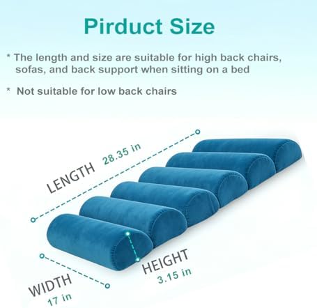 Lumbar Support Pillow for Office Chair High Back,Ergonomic - Image 2