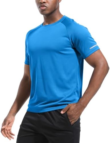 Boyzn 1, 3, 5 or 7 Pack Men's Workout Running Shirts, Dry Fit Moisture Wicking T-Shirt, Gym Athletic Short Sleeve Tee Shirts - Image 4