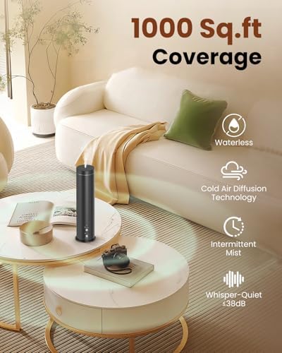 Waterless Essential Oil Diffuser for Large Room, 1000 Sq Ft Coverage - Image 4