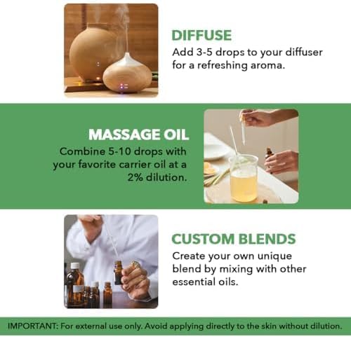 Majestic Pure Tea Tree Essential Oil for Diffuser - 2 Fl Oz - Image 4