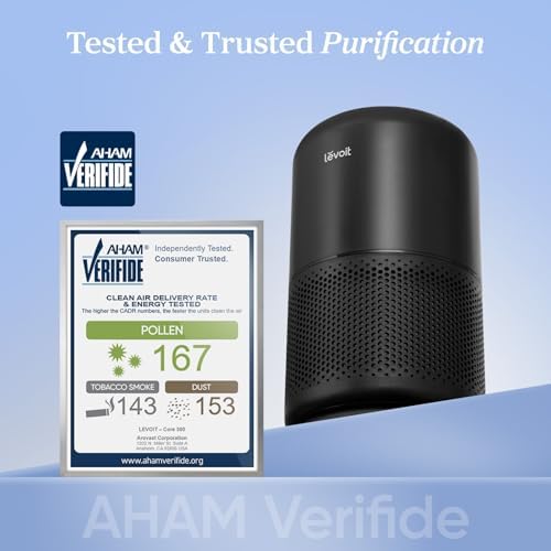 Levoit Air Purifier for Home Pets Hair Allergies in Bedroom Quiet Purifiers - Image 2