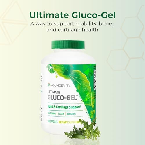 Youngevity Ultimate Gluco-Gel Bone and Joint Support, 240 Capsules, 2-Pack - Image 2