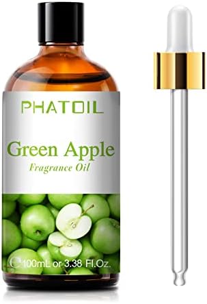PHATOIL Green Apple Fragrance Oil for Diffuser Aromatherapy 3.38FL.OZ by PHATOIL