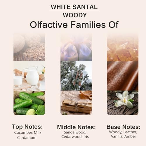 PHATOIL White Santal Fragrance Oil for Diffuser Aromatherapy 3.38FL.OZ - Image 4