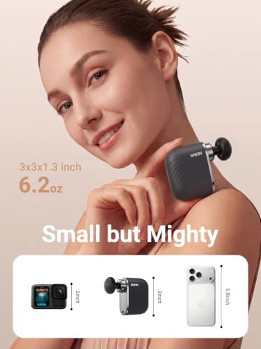 Modi Mini Massage Gun | Portable Powerful 3200RPM Handheld Massager | High Intensity Muscle Massager | Massage Gun Deep Tissue | Lightweight Percussion Body Massager Gun Relief | Airplane Safe - Image 4