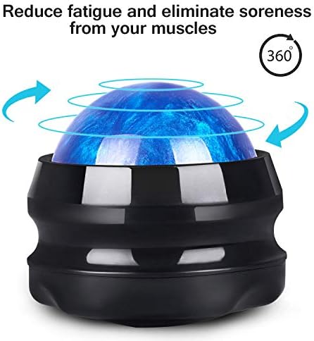 Solacium Manual Massage Roller Ball - Massager and Therapy Tool for Sore Muscles, Shoulders, Arms, Neck, Back, Feet, Body, Deep Tissue, Stiffness, Joint Pain, Stress Relief - Image 4