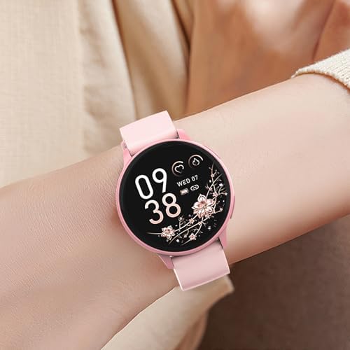 Smart Watch for Men Women Fitness Tracker with 100+ Sport Modes,Activity Trackers for iOS/Android Waterproof/Heart Rate/Sleep/Steps Monitor/Pedometer Monitor Monitor (Pink) - Image 7