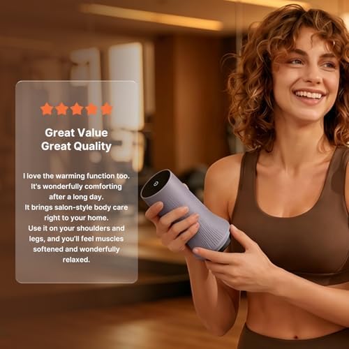 ZDEER Lymphatic Drainage Massager, Cupping Tool for Massage Therapy, Hot Stones Gua Sha Tool with Heat, 6 Levels for Muscle Relaxation & Circulation with 2 Essential Oils - Image 5