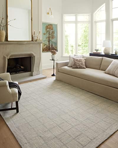Loloi Chris Loves Julia Francis Silver/Sky 2'-3" x 3'-9" Accent Rug by Unknown