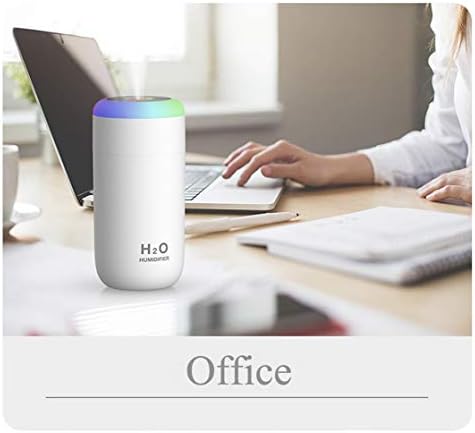 Baby Humidifier, 350ml Small Humidifier for bedroom, desk, travel, plants (White) - Image 5