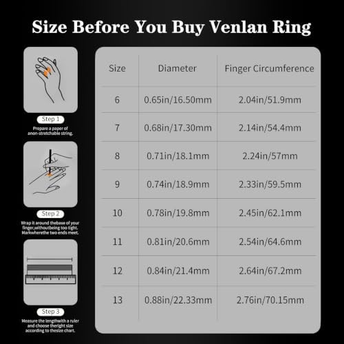 Venlan Smart Ring for Women - Elegant Rose Glod Fitness Ring with 100+ Zirconia Crystals, Dual-Plated Platinum Coating, Real-Time Heart Rate, Sleep & Temperature Monitoring(#10) - Image 5
