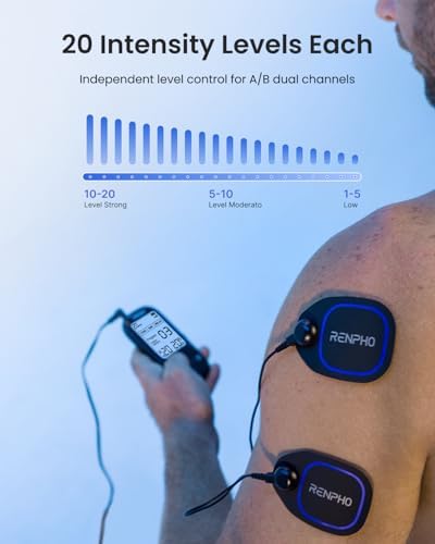 RENPHO TENS Unit Muscle Stimulator, 60 Programs EMS Unit, TENS Machine - Image 5