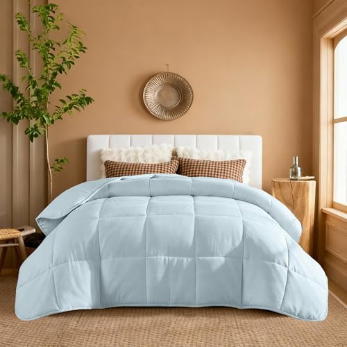 YnM Weighted Blanket Queen 20lbs, The Heavy Oversized Weighted Comforter, Warm & Fluffy Throw (Green, 20lbs, 90" Lx90 W) by YNM