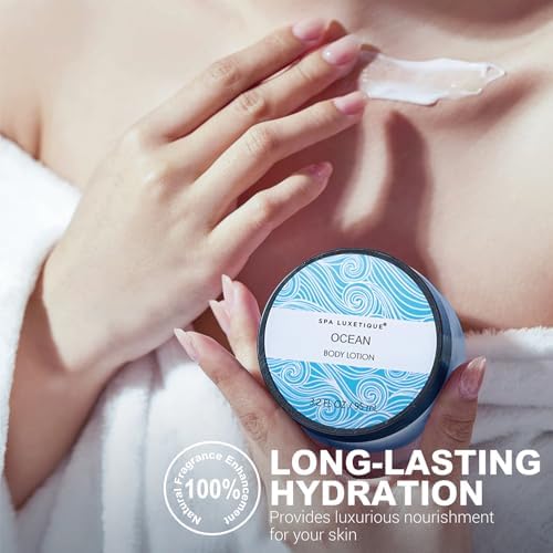 Spa Luxetique Gifts for Women, 6 Pcs Ocean Spa Gift Sets Includes Body Lotion, Hand Cream, Self Care Bath Set, Birthday Day Gifts for Women - Image 4