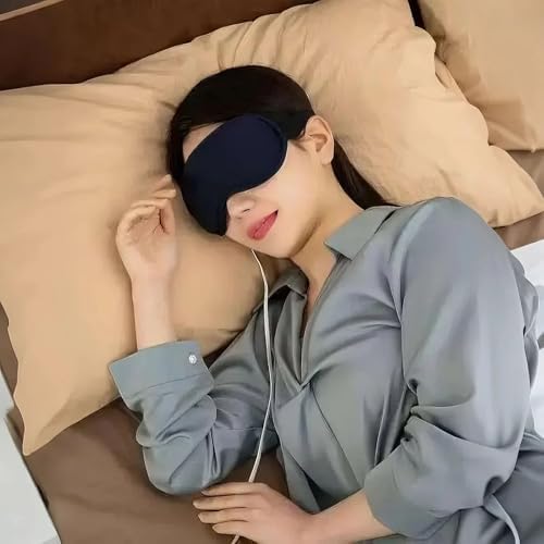 4 Pack Sleep Mask for Women & Men, 100% Blackout Silky Eye Cover, Zero Eye Pressure Soft Satin Blindfold with Elastic Adjustable Strap, Lightweight Night Eyes Shade for Travel Nap Side & Back Sleepers - Image 7