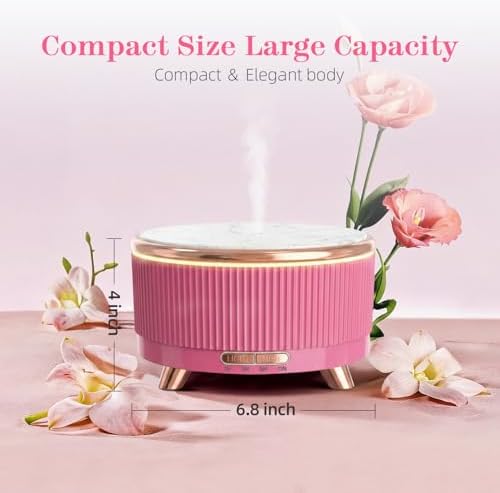 500ml Essential Oil Diffuser, Ultrasonic Aromatherapy Humidifier - Image 5