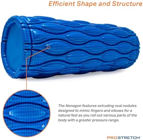 ProStretch Nonagon, Foam Roller for Sore Muscles & Deep Tissue Recovery - Image 3