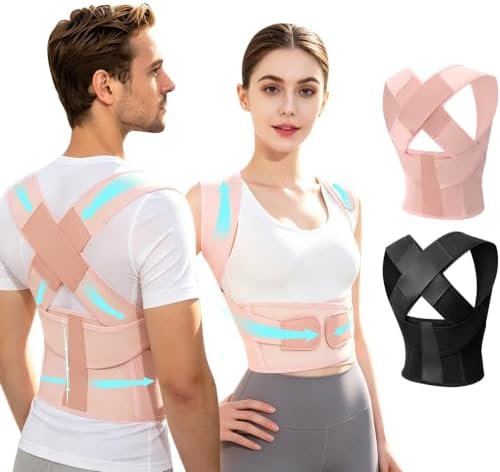 Posture Corrector for Women Men Back Shoulder Support Back Brace by Jnxuoq
