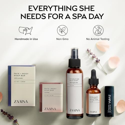ZAAINA Spa Gift Box for Women | Relaxation Gift Set | Self Care Essentials - Image 3