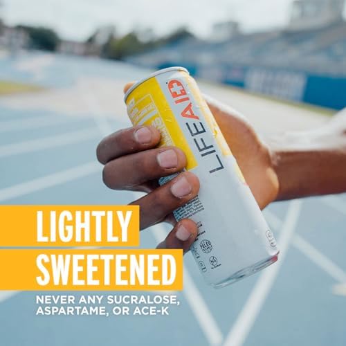 LIFEAID Vitality Blend, Daily Vitamins with Turmeric to Help Reduce Mild Inflammation from Everyday Stress, Healthy Soda Replacement, 100% Clean, Vegan, GF, 12 Fl Oz (Pack of 4) - Image 6