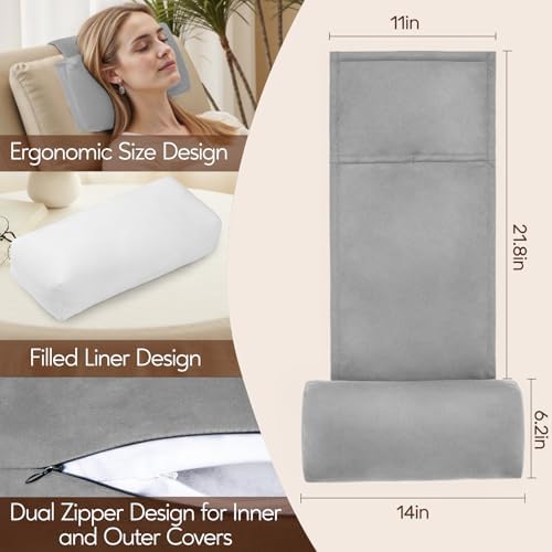 Neck Pillow for Recliner Chair, Adjustable Recliner Pillow for Headrest - Image 4
