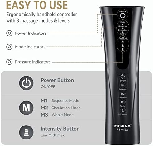 FIT KING Foot and Leg Massager for Circulation and Relaxation - Image 4