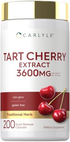 Carlyle Tart Cherry Extract Capsules | 200 Count by Carlyle