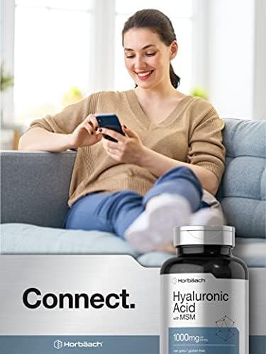Horbäach Hyaluronic Acid with MSM | 1000 mg | 120 Capsules - Image 6
