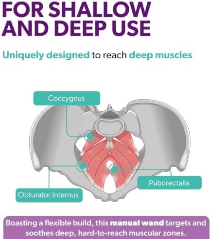 Intimate Rose Non-Vibrating Pelvic Wand, Pelvic Floor Muscle Massager - Image 3