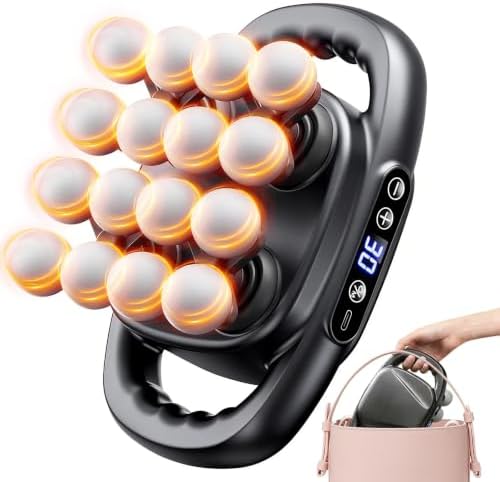 16 Mini Head Massage Gun, Valentine's Day Gifts, Portable Massager for Muscle Pain Relief, Neck Back Shoulder Legs, Quiet Deep Tissue Massager for Home Office, Ideal Gift for Women & Men by Feyano